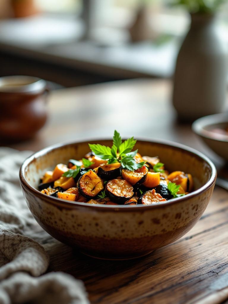 Eggplant Parmesan Stacks