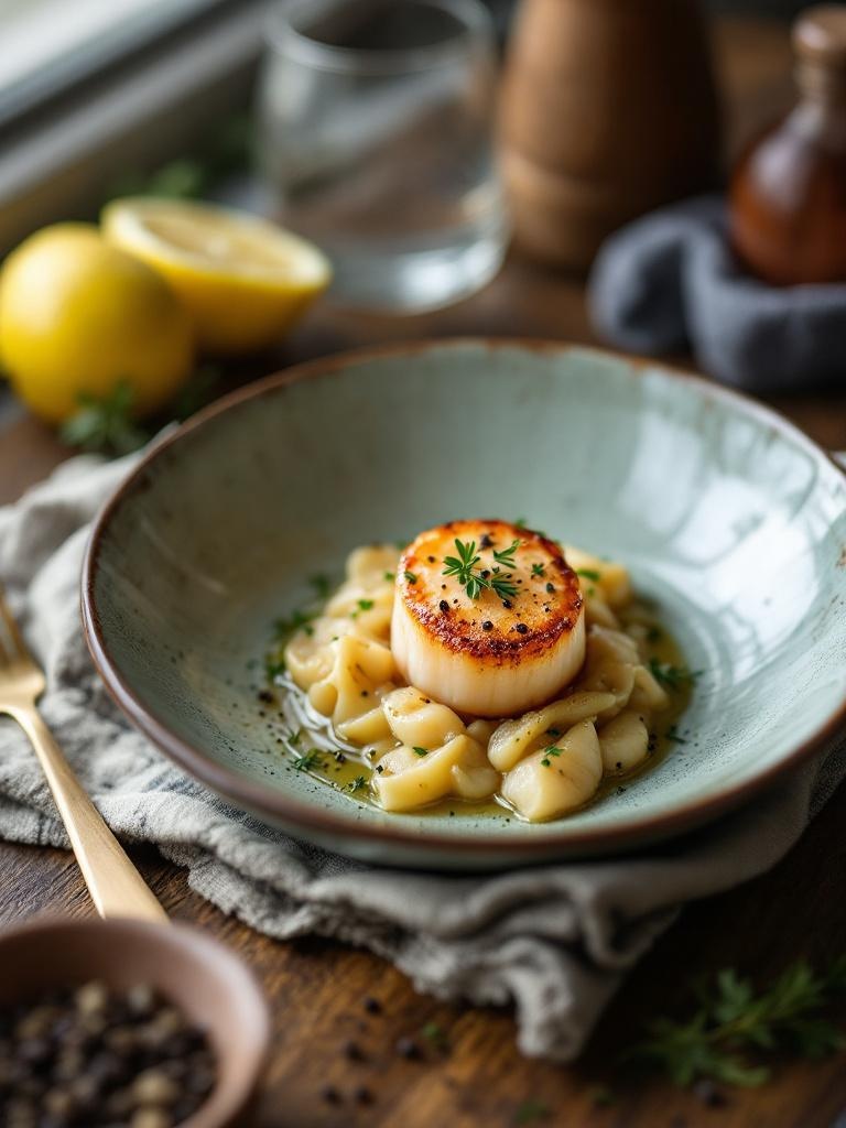Garlic Butter Scallops