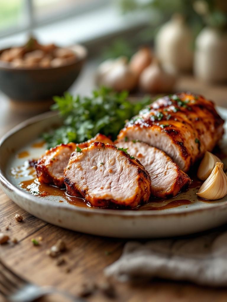Honey Garlic Pork Tenderloin