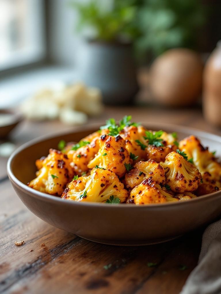 Honey Sriracha Cauliflower