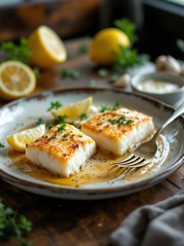 Mediterranean Cod with Tomatoes
